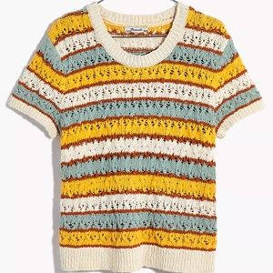 Carrintgon Sweater Tee in Stripe